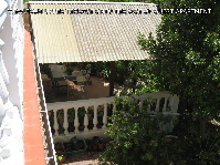 View to terrace of guest apartment