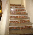 Stairs upward view