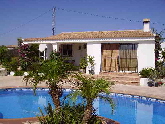 Finca and swimming pool