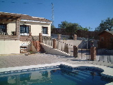 House and swimming pool