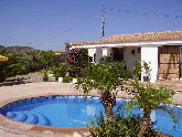 Finca and swimming pool